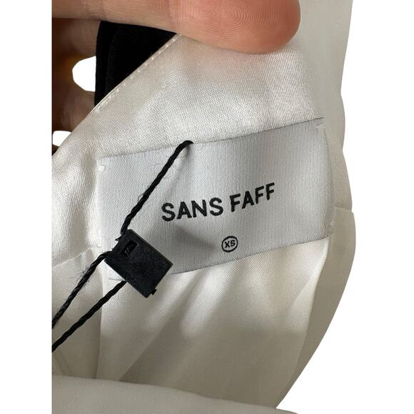 Sans Faff Bristol Bow Evening Dress Gown Halter Formal Bridal Wedding Classy XS - Picture 11 of 12